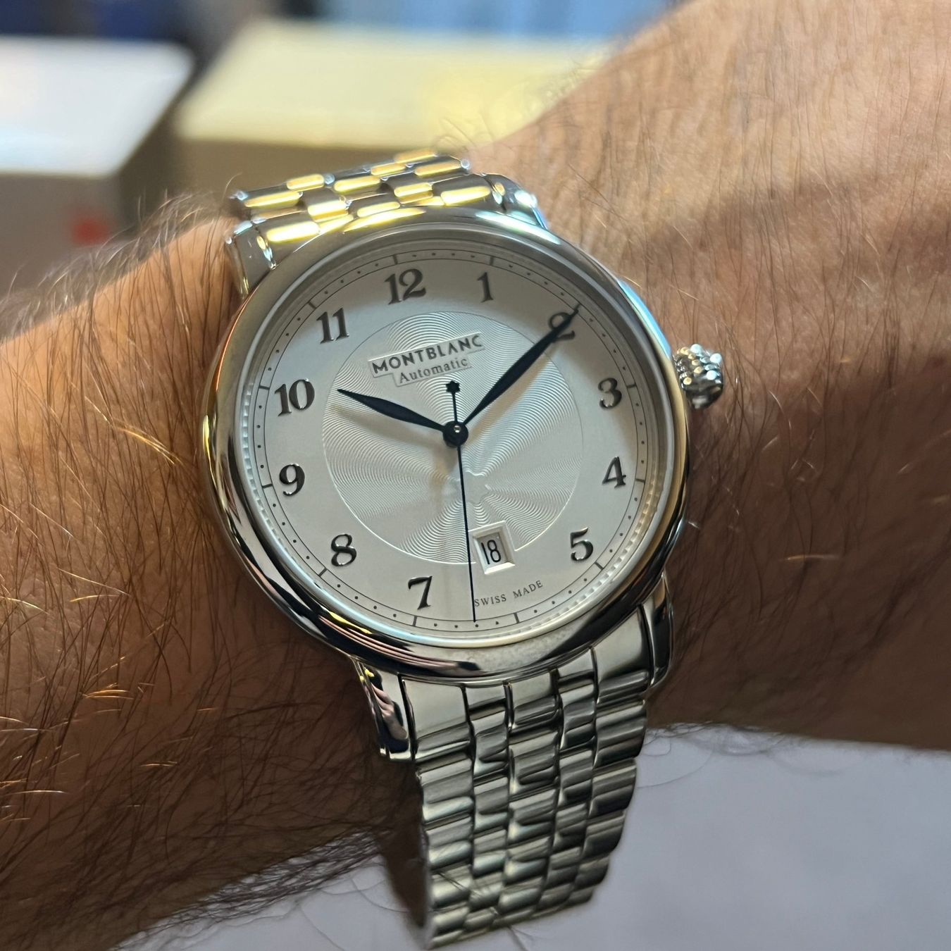 Montblanc Montres: Montblanc Star Legacy Automatic Full Set 7438 – D'occasion à Carouge GE par Watchaser 3