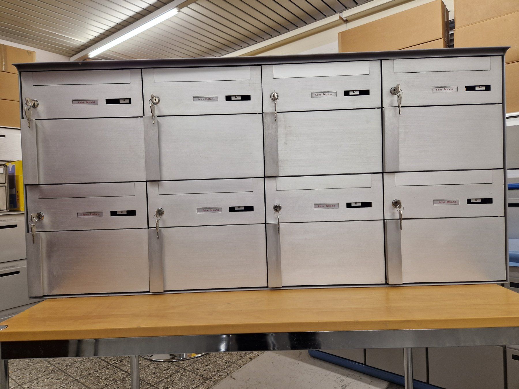 Sonstiges für Haushalt & Wohnen: 8-er Briefkasten ( Stebler ) – Neu (gemäss Beschreibung) aus Wiler b.Utzenstorf von bamaa-shop