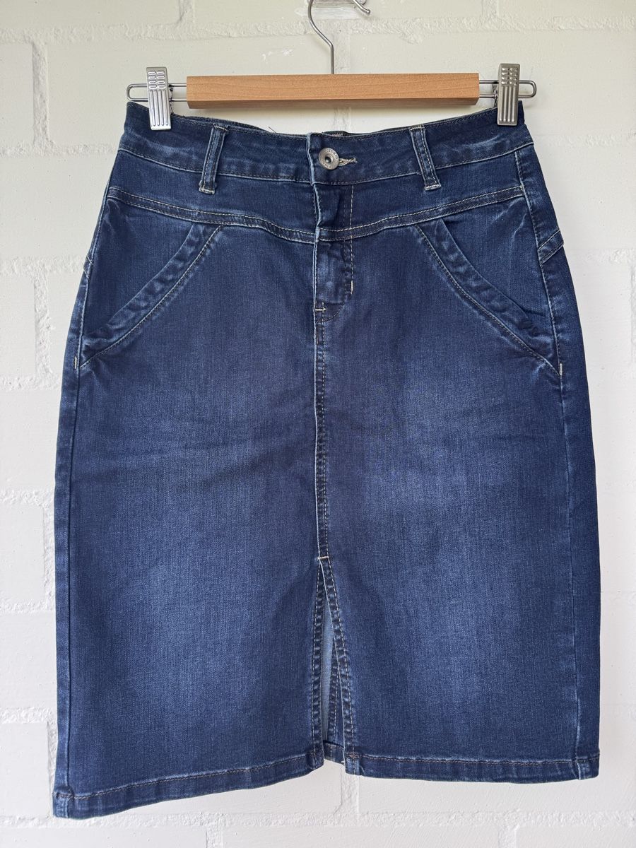 Cream Gonne: Cream Jeans Rock blau Gr. XS-S – Usato da Brütten venduto da Rod816