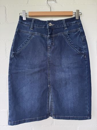Cream Jeans Rock blau Gr. XS-S