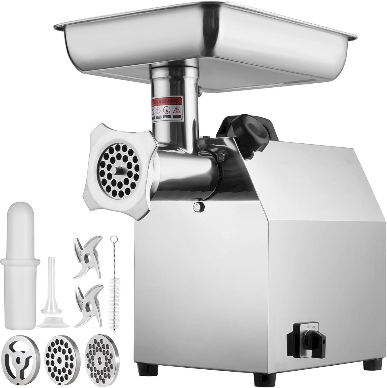 Attrezzatura professionale & Gastronomia: VEVOR Fleischwolf 1100W Edelstahl 304 – Nuovo e nell'imballaggio originale da Bottighofen venduto da zaap