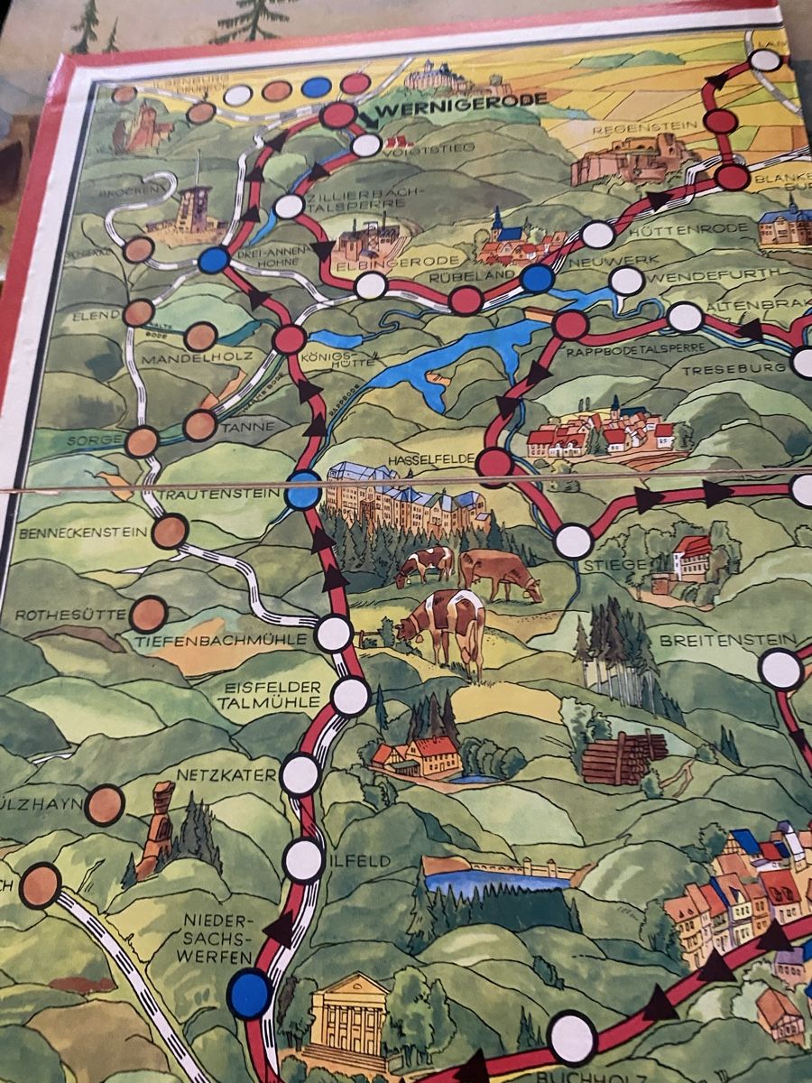 Giochi: Gesellschaftsspiel Eine Wanderung im Harz , Sammlerwert – Usato da Obbürgen venduto da bugi6868 5