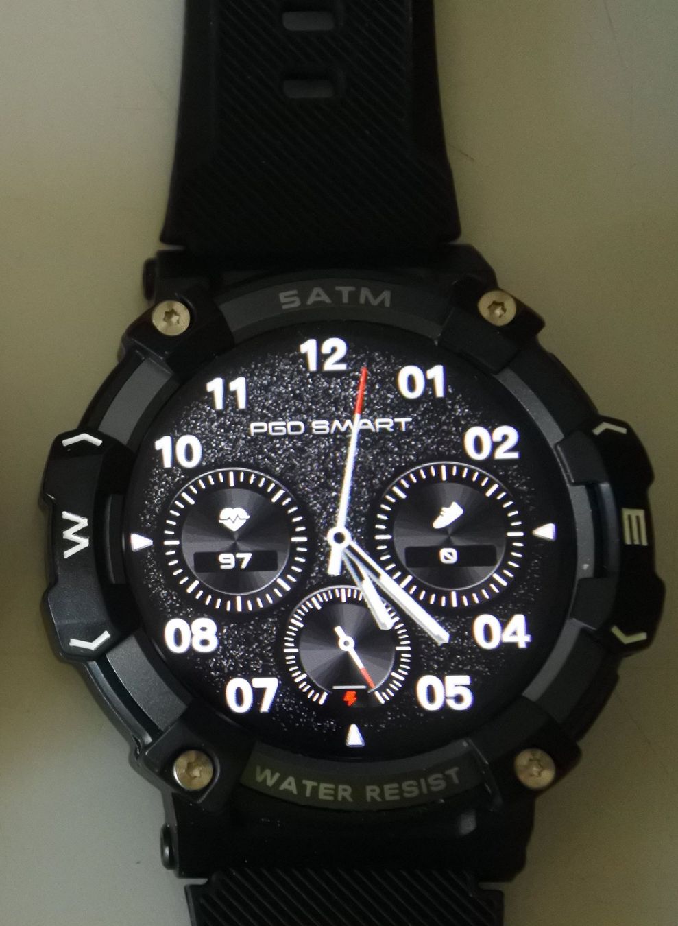 Smart Smartwatch: Smartwatch Titan PG Uhr schwarz – Nuovo (secondo la descrizione) da Worblaufen venduto da Andromedas