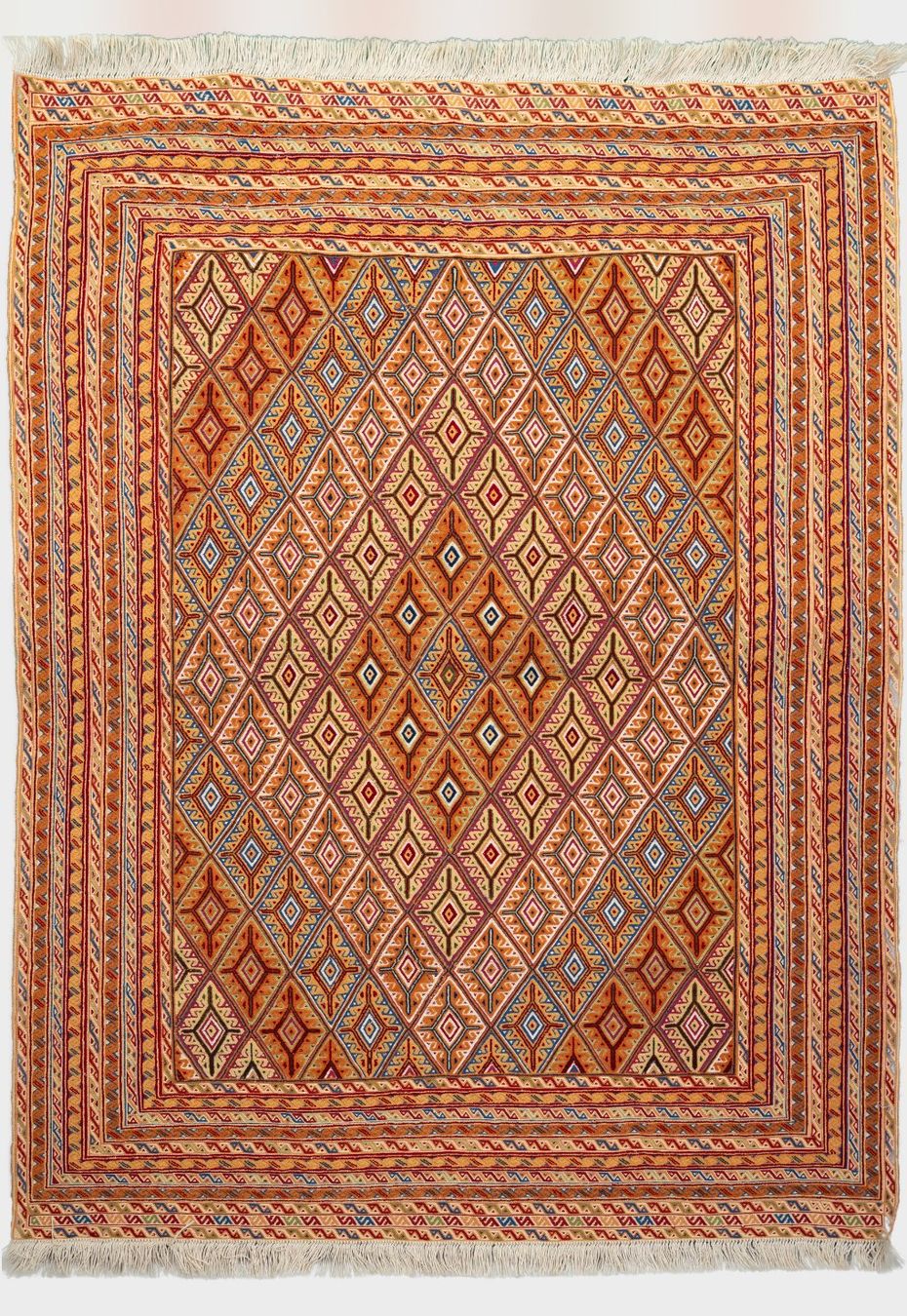 Kelim Tappeti: 193x151cm Afghan Kelim Handgemacht – Nuovo e nell'imballaggio originale da Luzern venduto da Hera.Kollektiv