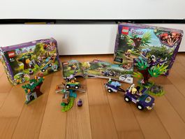 LEGO Friends Dschungel-Set - 41363 und 41421 - komplett