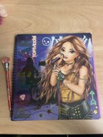TOPModel Design Malbuch mit Leucht Stift neuwertig