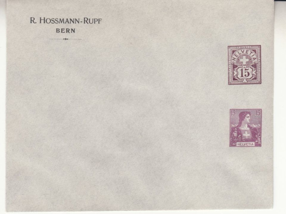Tutti i francobolli: SGK PBU 213 R. Hossmann-Rupf Bern – Usato da Bürglen TG venduto da StampGraf