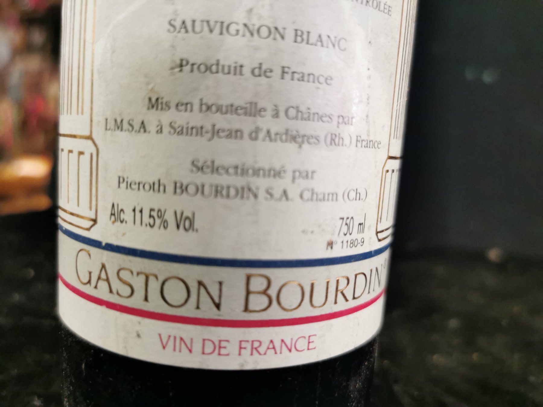 Wein: 1993 BERGERAC SEC BLANC SAUVIGNON – Neu (gemäss Beschreibung) aus Genève von Leboucheoreilles 7
