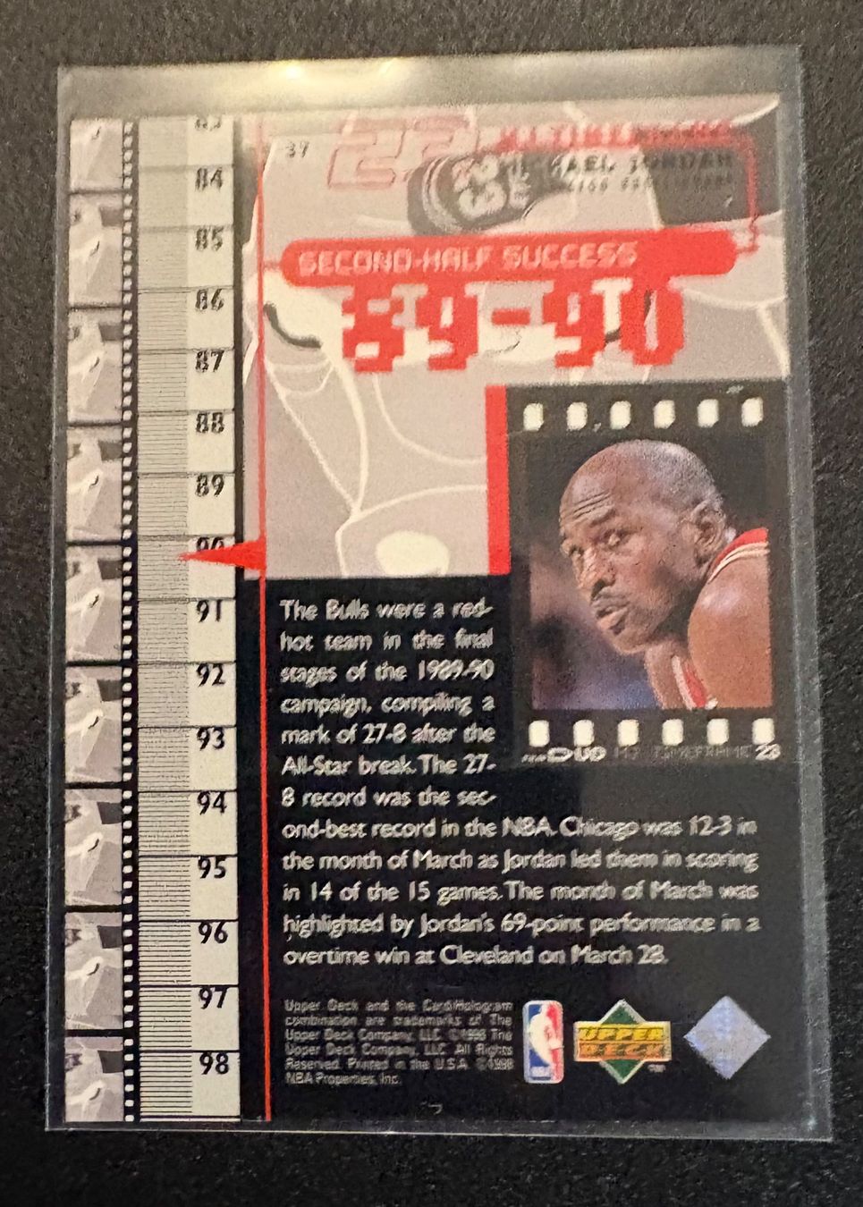 Nba Sammelbilder & Trading cards: NBA Michael Jordan Upper Deck Timeline Card – Neu (gemäss Beschreibung) aus Muttenz von joba23 1
