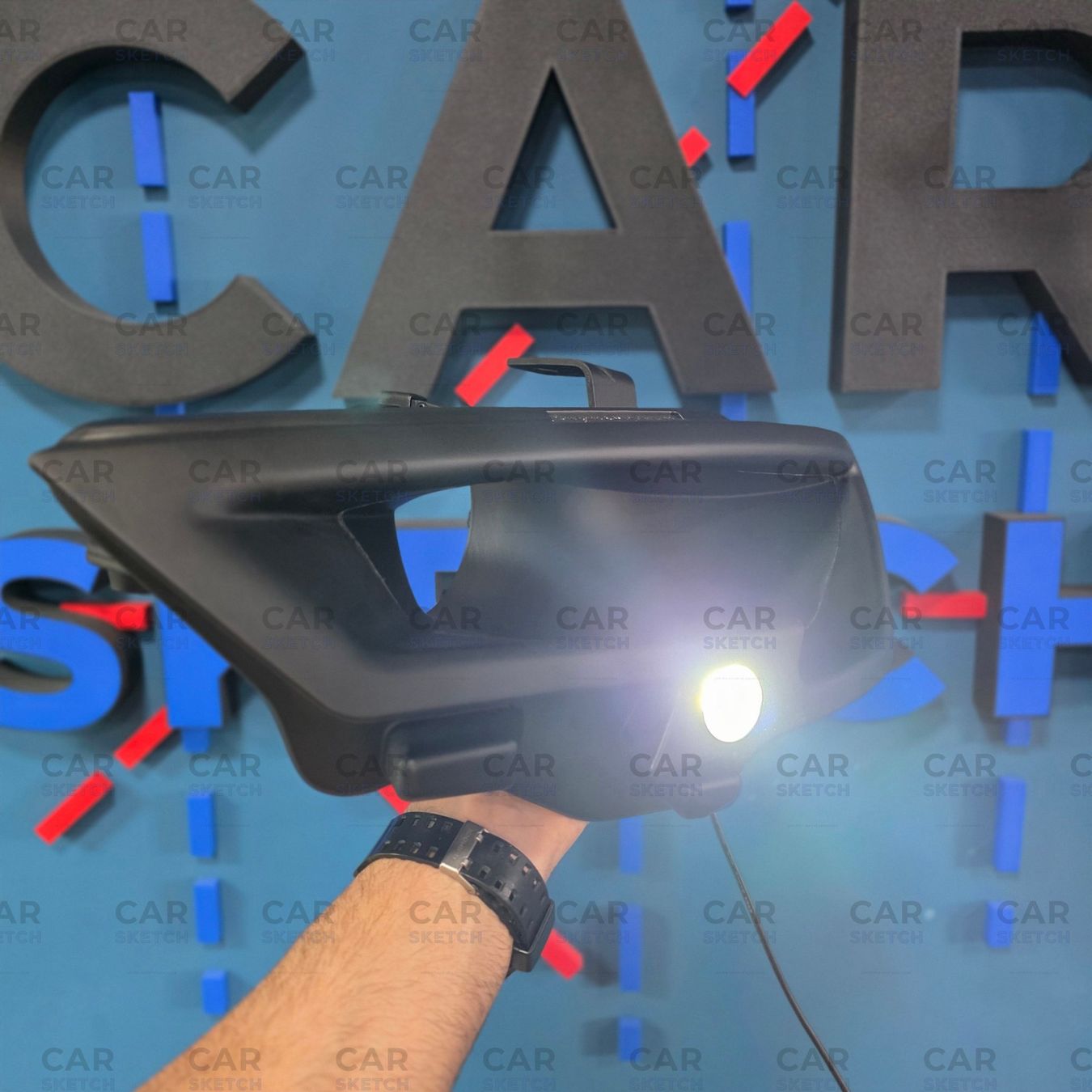 Fari: Audi RS3/S3/A3 8V FL Scheinwerfer-Lufthutze LED – Nuovo (secondo la descrizione) da Dietikon venduto da CarSketch 8
