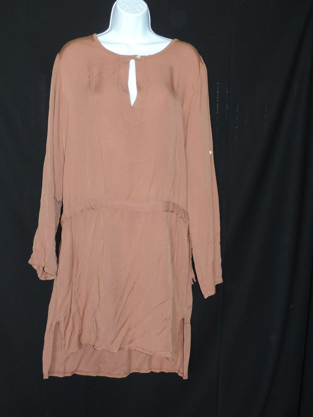 Kleider: robe tunique chemise brun camel – Gebraucht aus Genève von Axelle333 5