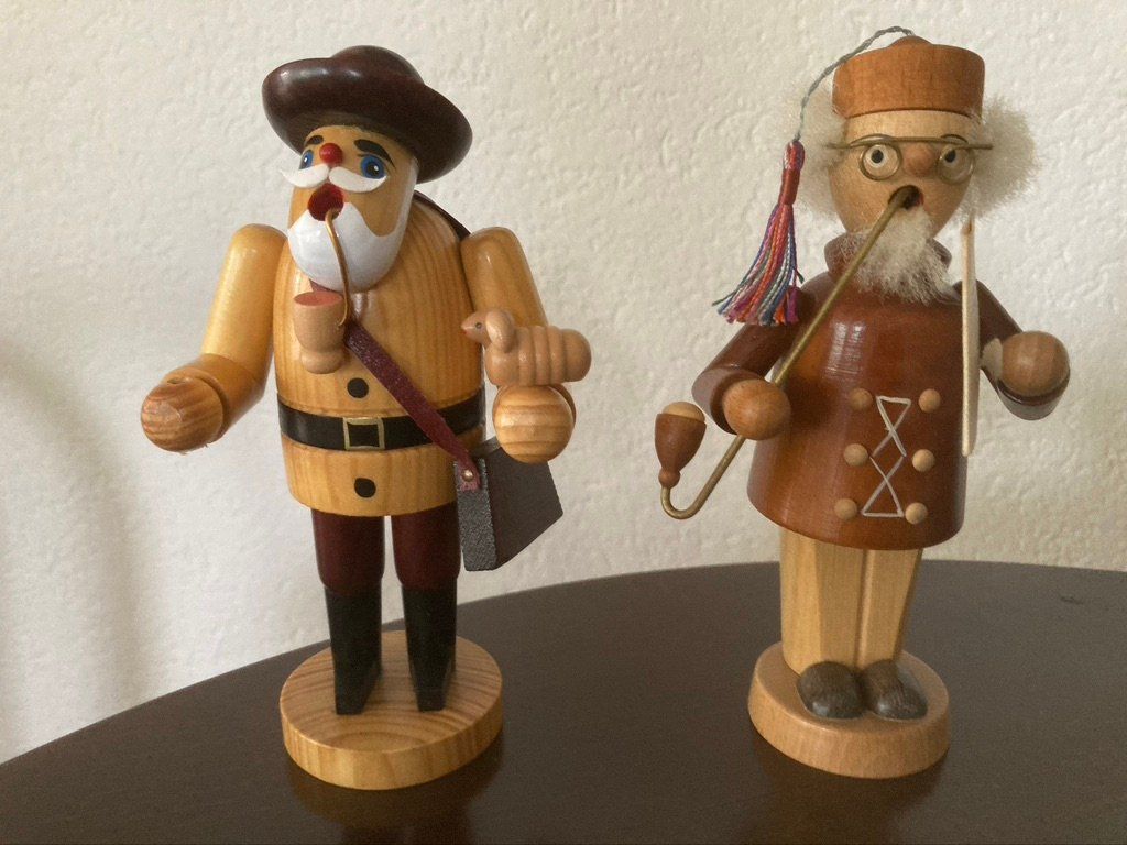 Tutte le decorazioni: Räuchermannli 2 Stk Original Erzgebirge – Nuovo (secondo la descrizione) da Thun venduto da HIERoderDA