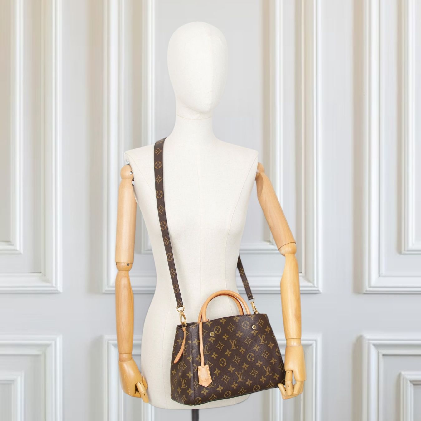 Louis Vuitton Sacs femmes: Louis Vuitton Montaigne BB Monogram – D'occasion à Binningen par Designerlabels 1