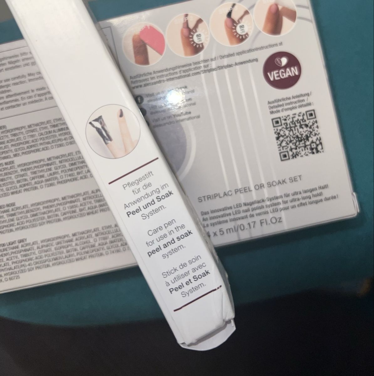 Alessandro Smalto per unghie: Alessandro Striplac Peel or Soak Set & Pen Neu – Nuovo e nell'imballaggio originale da Oberentfelden venduto da Dianaaaaaa 3
