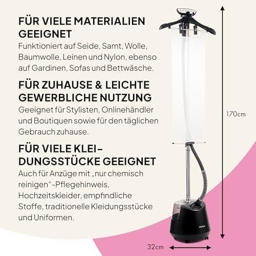Fers à repasser: Kleidung Professionelle Dampfbürste 2200W 3l Wassertank – Neuf avec emballage d'origine à Hundwil par tec_mm27 3