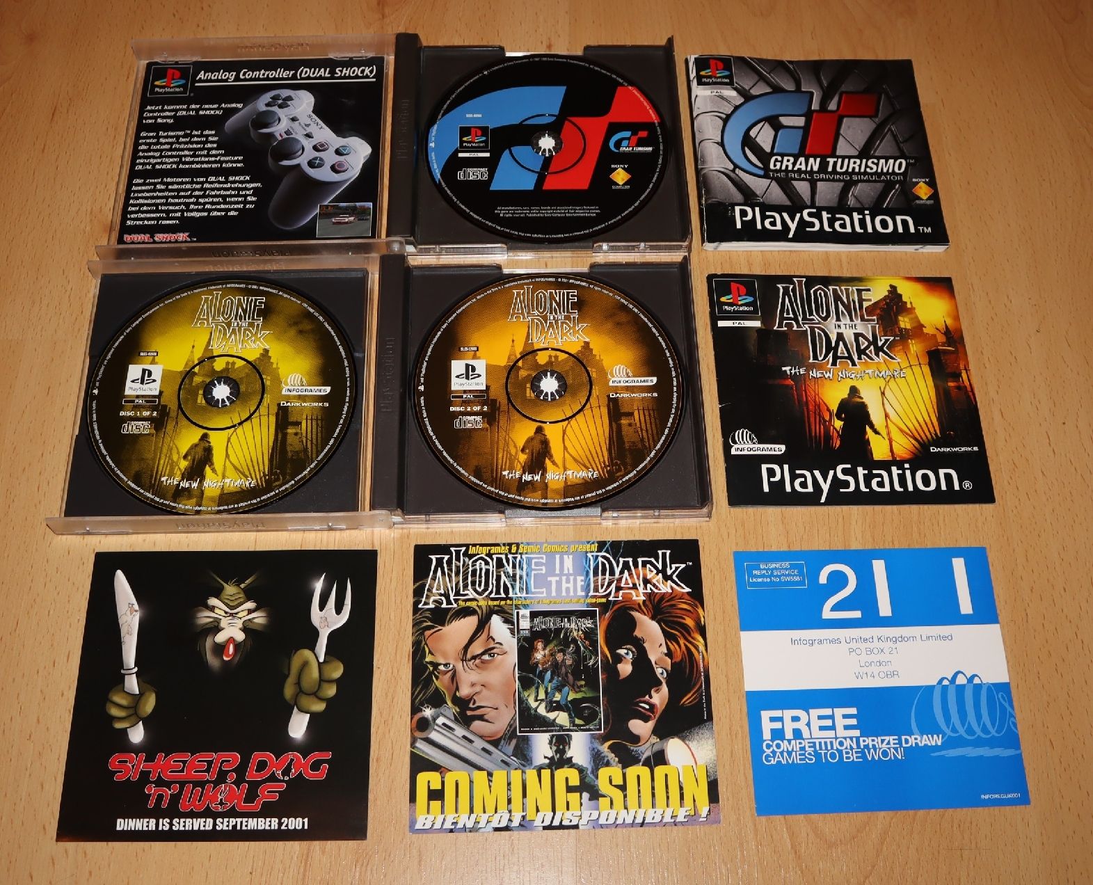 Sony Console: Seltenes SONY PSone Set mit Bigben Screen & Topgames – Usato da Ochlenberg venduto da on3x 2
