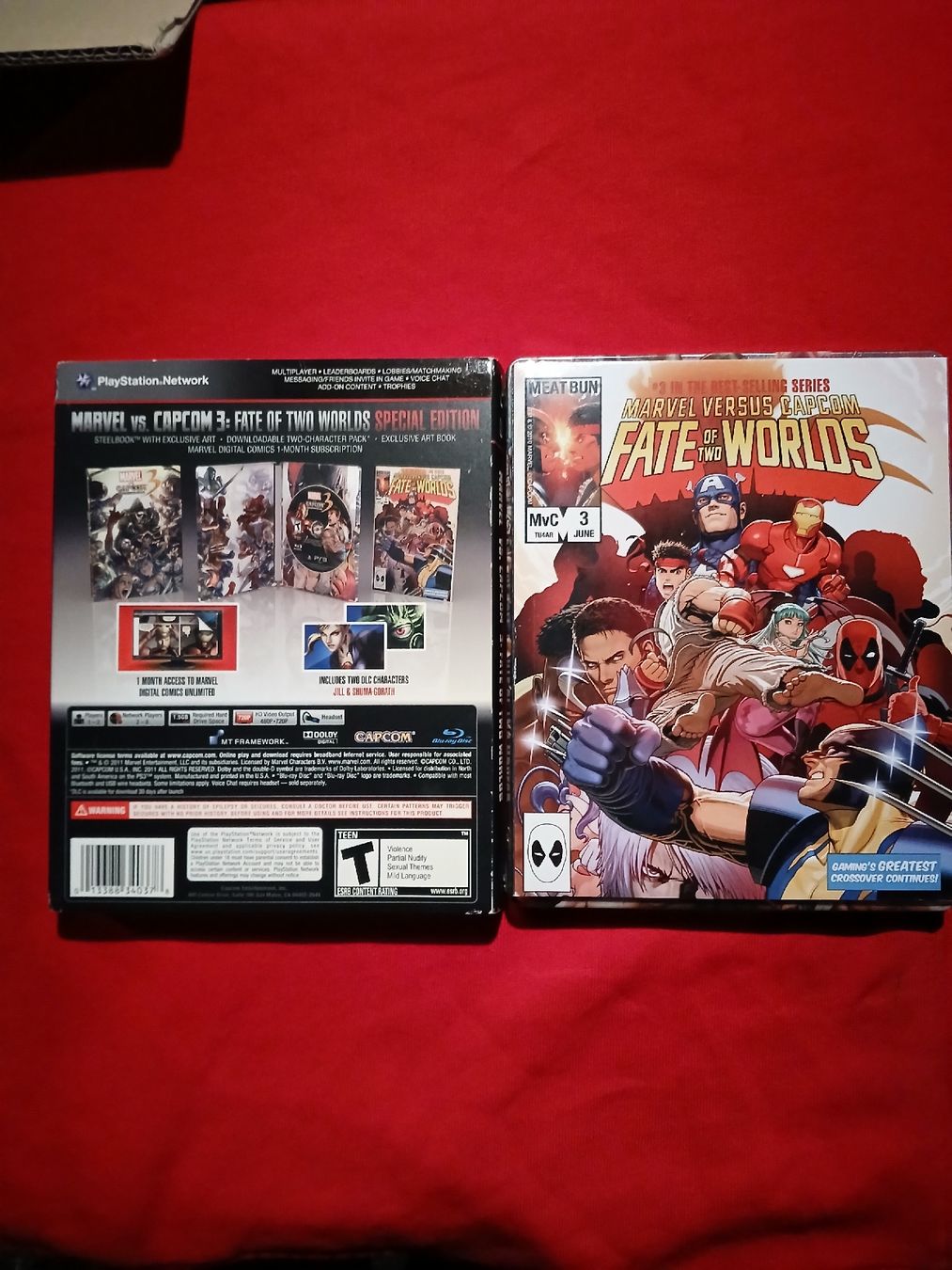 Capcom Giochi: Marvel vs Capcom 3 Schicksal Special Ed. PS3 – Nuovo e nell'imballaggio originale da Naters venduto da Niduz81 3