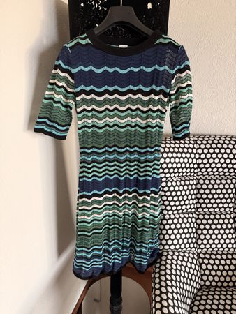 Missoni Knitted Dress, Size M,