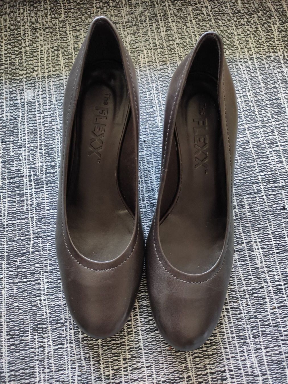 Scarpe da donna: Flexx Brown Leather Heels,39 – Usato da Sursee venduto da Re.joy