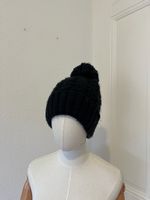 Zara Black Winter Hat, Size M - Keep warm this season!