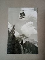 Grindelwald First Bern offene Sesselbahn s/w Karte