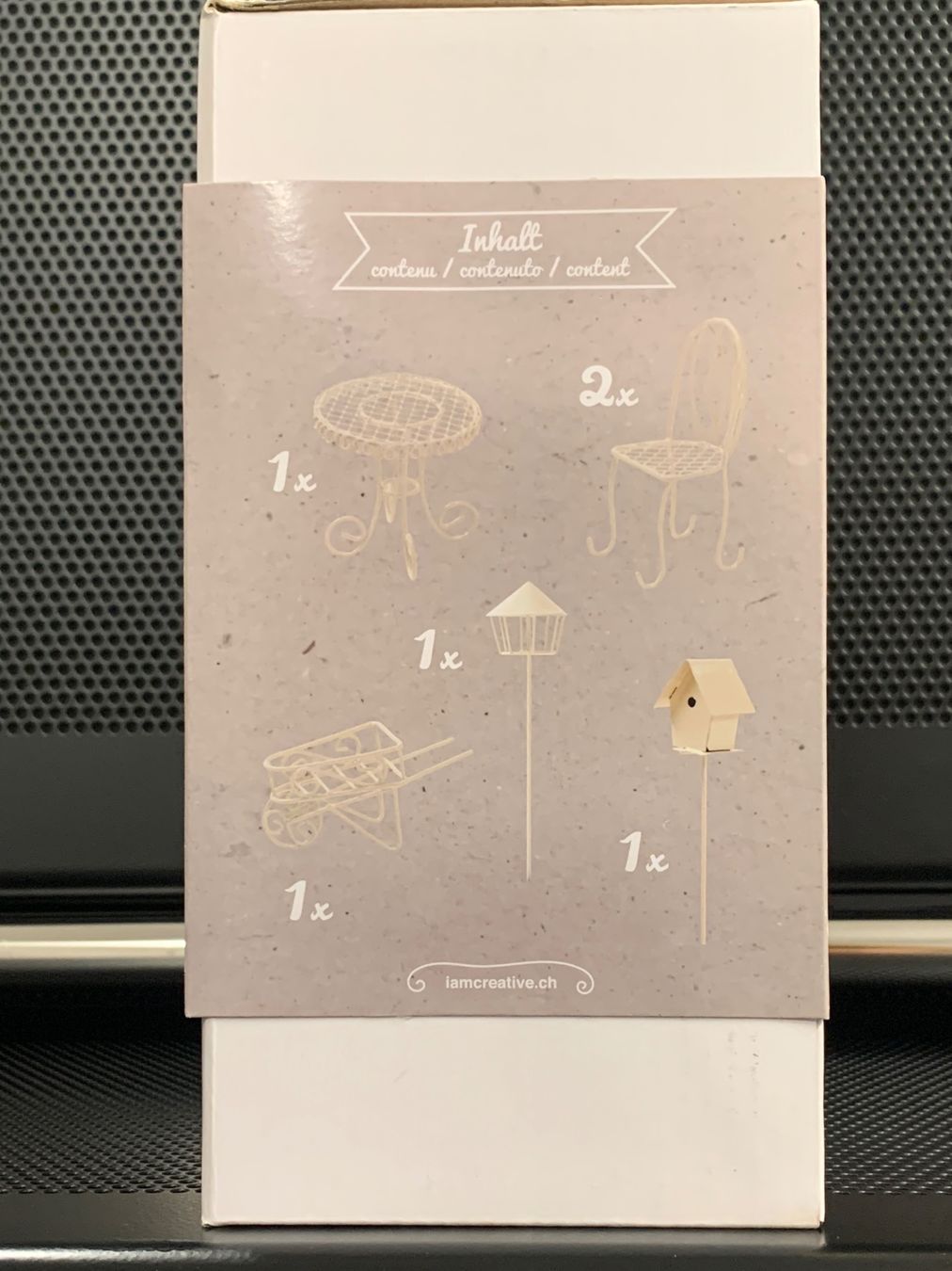 Tutte le decorazioni: Romantische Mini-Garten Deko: I AM CREATIVE-Märchenwald. NEU – Nuovo e nell'imballaggio originale da Rümlang venduto da Niro69 3