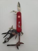 Taschenmesser Wenger rot mit Auto Motiv neuwertig