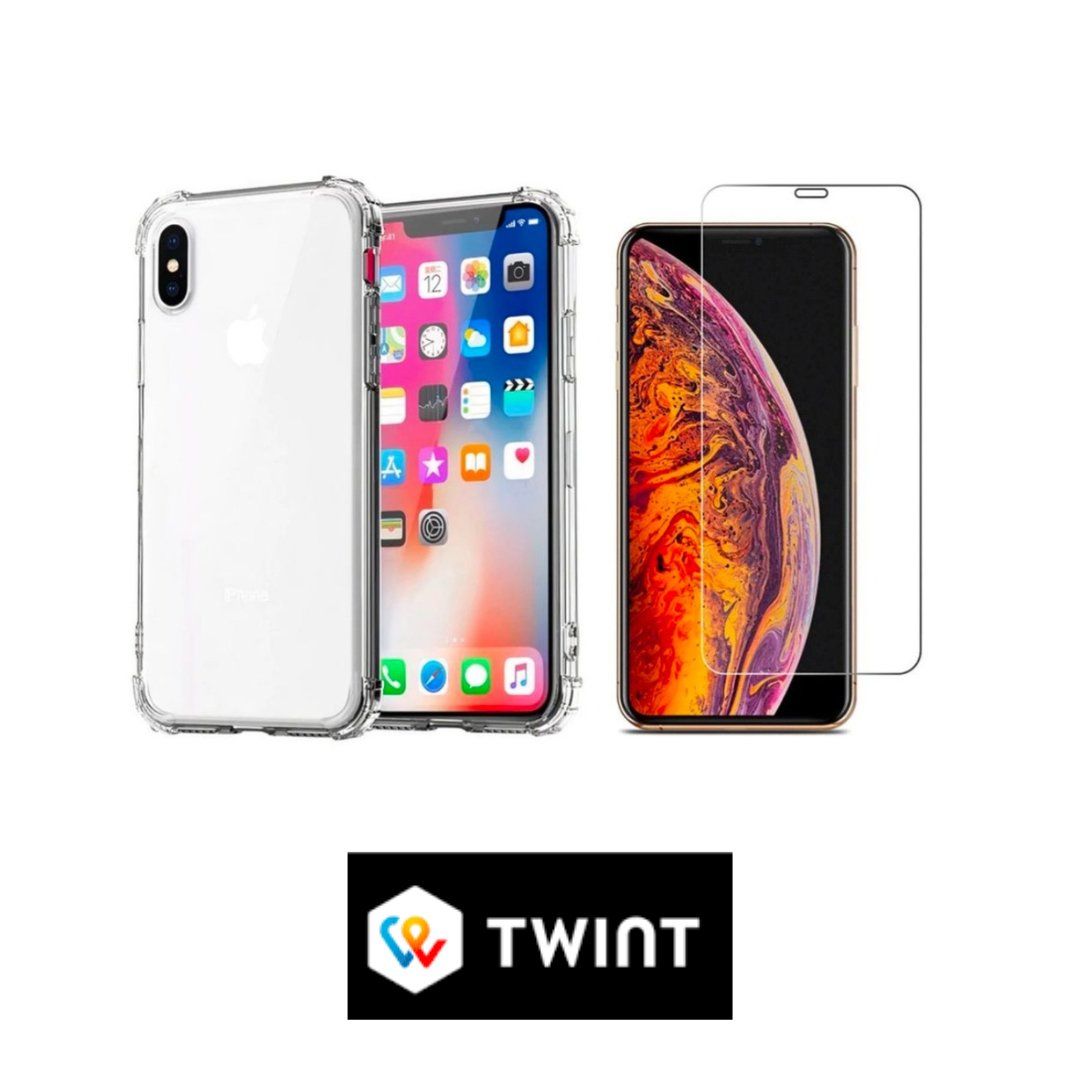 Cover & Protezioni schermo: iPhone Xr hybrid  Hardcase Hülle mit glass – Nuovo e nell'imballaggio originale da Luzern venduto da Waince786