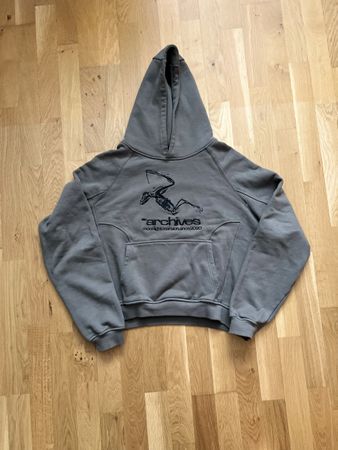 Moonlight Mansion Archives, hoodie gris-vert, taille M