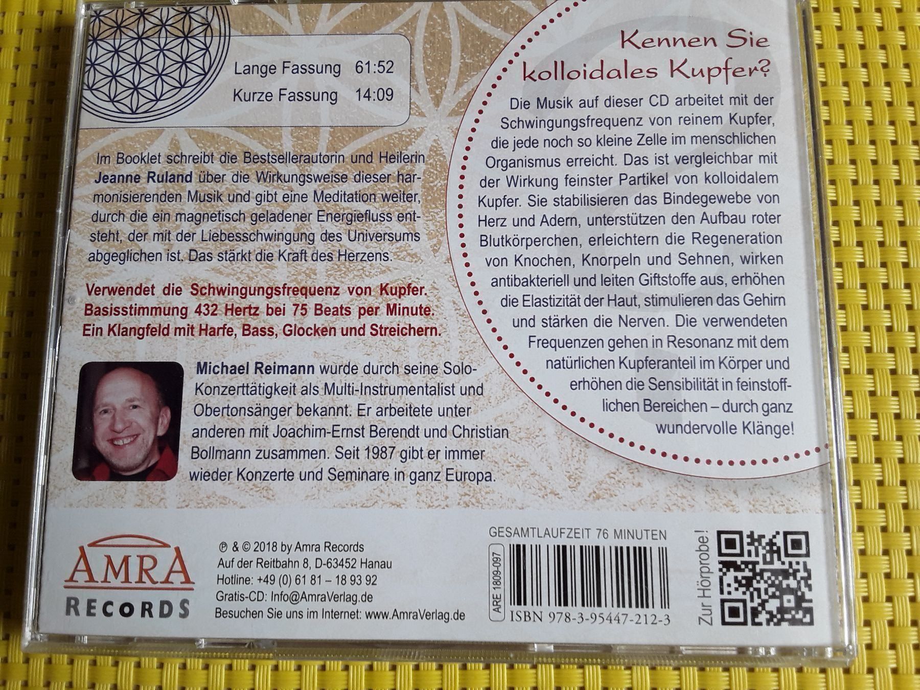CDs: CD - Kolloidales Kupfer – Neu und originalverpackt aus Rebstein von Buchsi03 1
