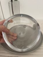 Aschenbecher schwer und gross Orrefors Schwede Farbe klar