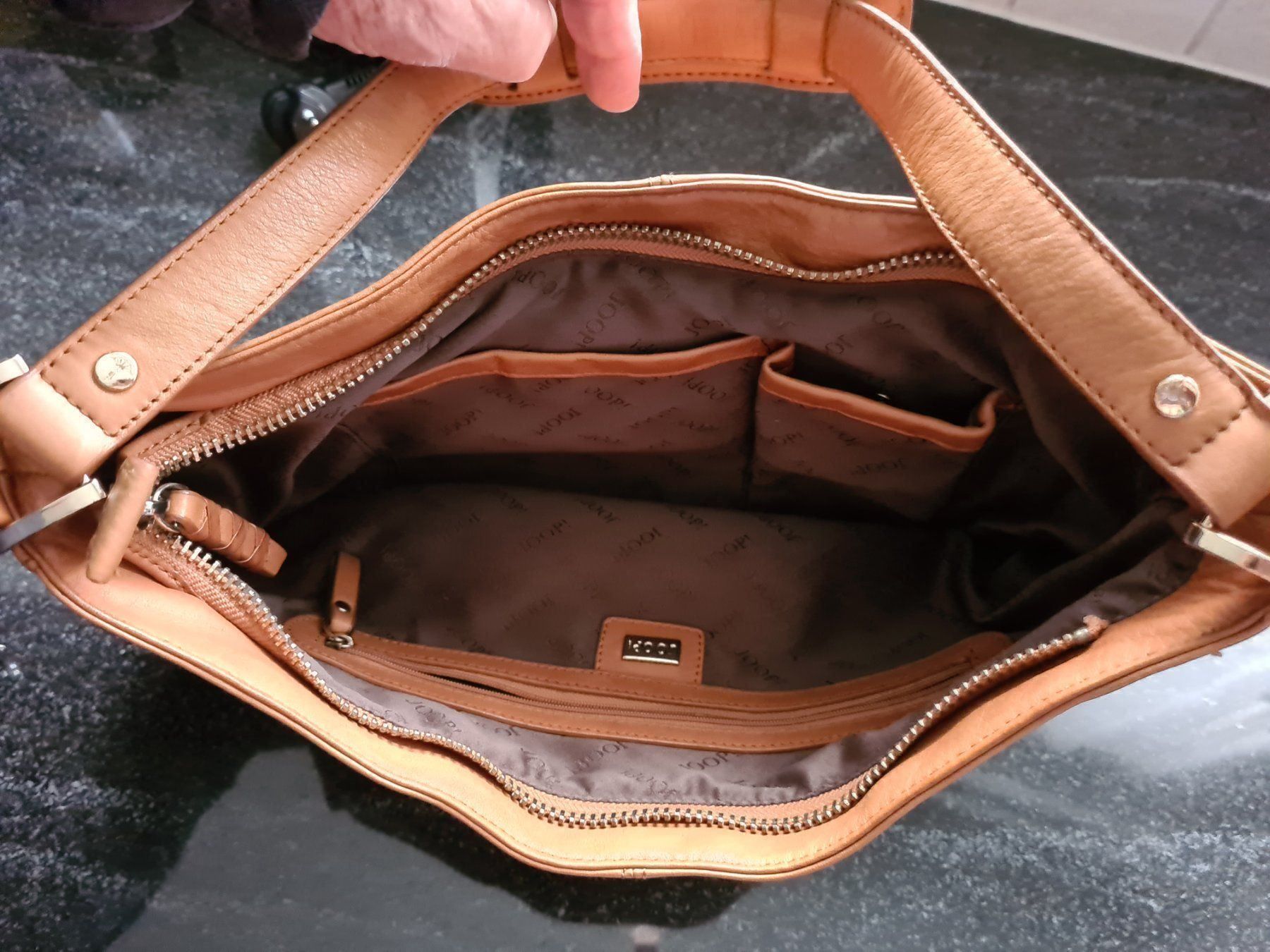 Joop Borse da donna: JOOP Lederhandtasche – Usato da Rickenbach b. Wil venduto da cornetta 2