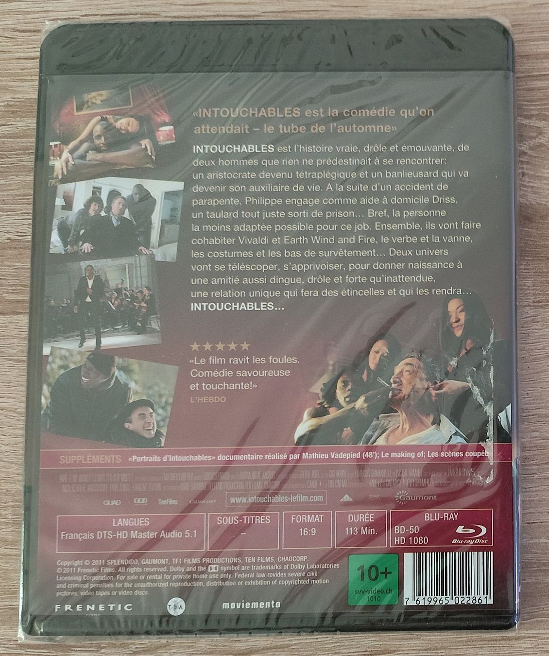Tous les DVDs: Blu-ray Intouchable 2011 neuve – Neuf avec emballage d'origine à Grandson par proekt 1