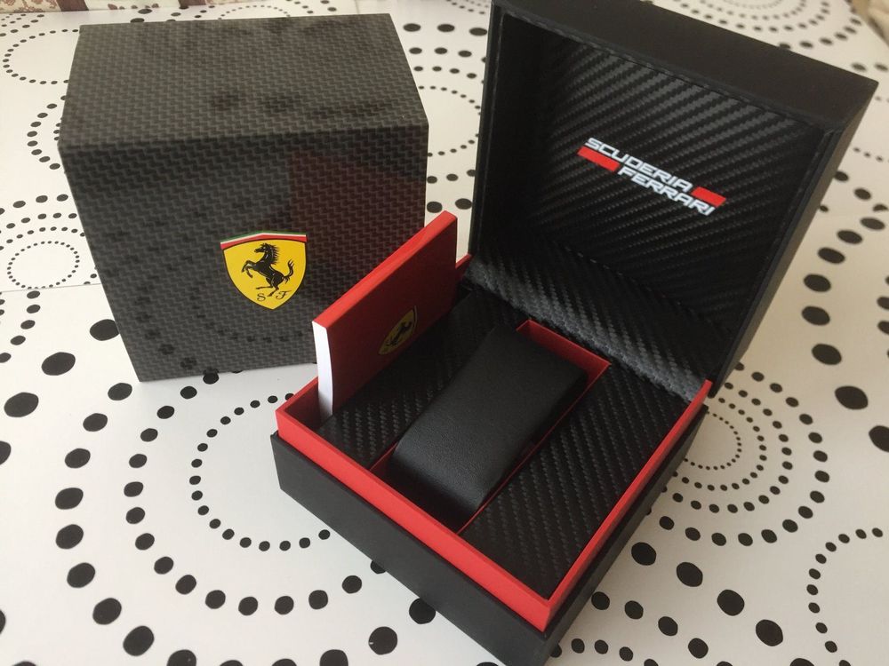 FERRARI ORIGINAL - WATCH BOX ECRIN SCHACHTEL ! | Kaufen auf Ricardo