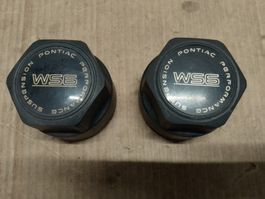 Radnabendeckel,  82-92 Pontiac WS6 gold
