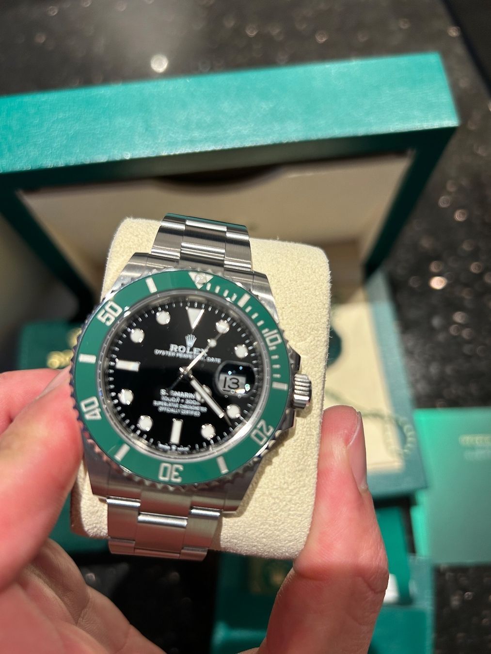 Rolex Uhren: Rolex Submariner Date Starbucks Wie Neu – Gebraucht aus Basel von Mar2022 3