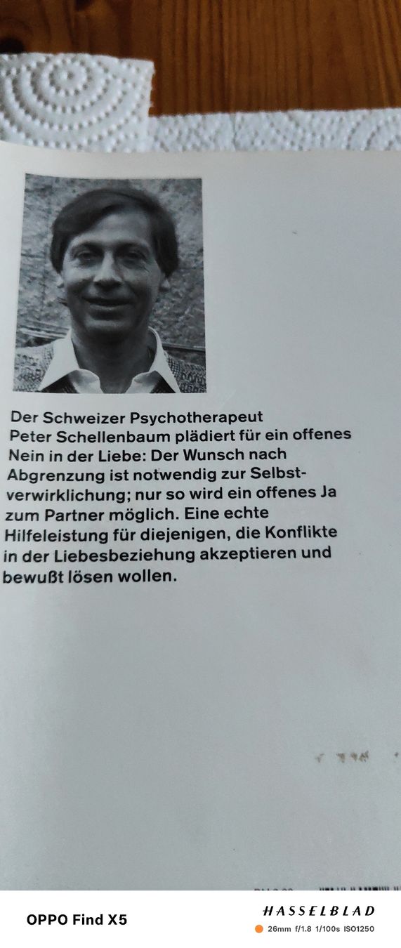 Libri: Das Nein in der Liebe – Usato da Volken venduto da katz5 2