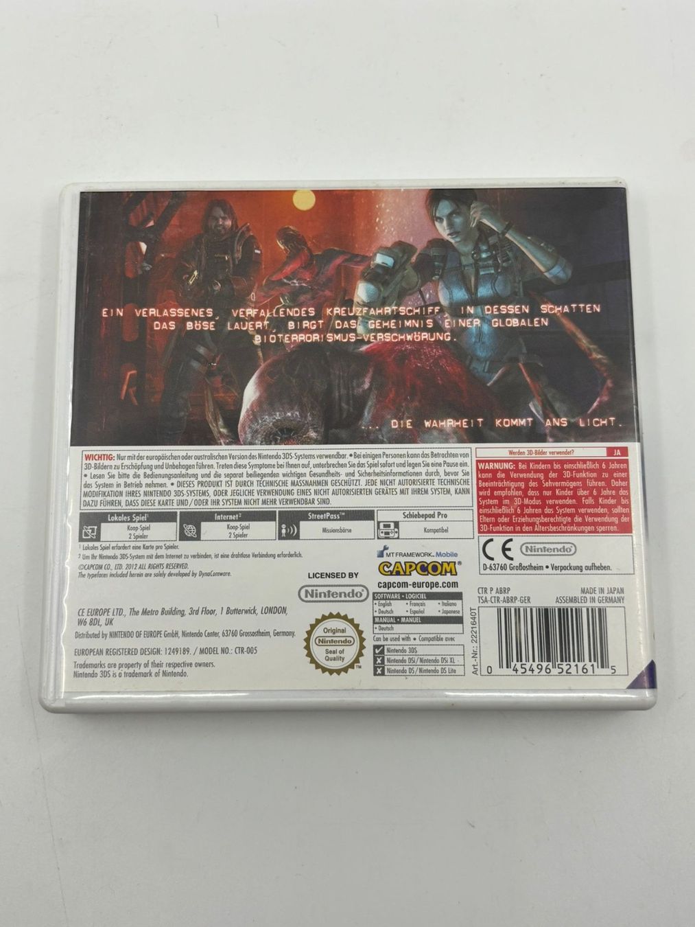 Spiele: Resident Evil Revelations (Nintendo 3DS) – Gebraucht aus Herisau von Seyashop1 2