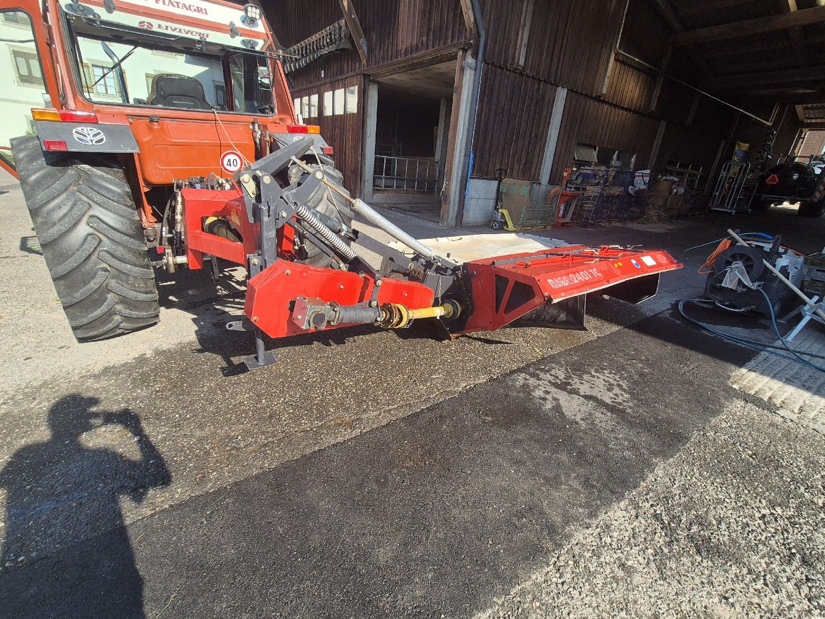 Vicon Toutes les machines: Vicon DMP2401 TC Mähwerk – D'occasion à Hombrechtikon par Fiatagri80-90 7