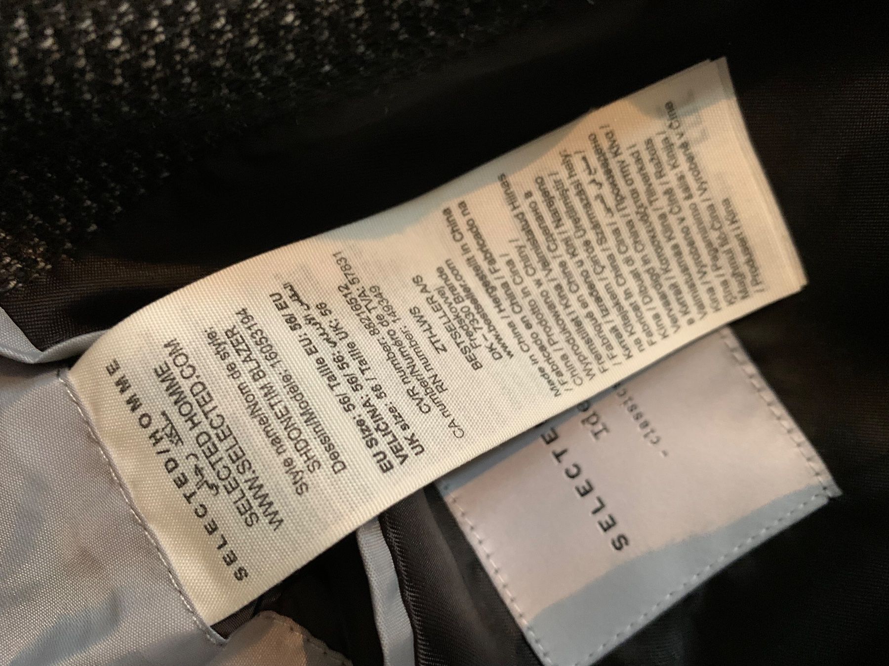 Selected Giacche: Blazer Selected Homme Grösse 56 – Usato da Holziken venduto da Timbergrizzly 3