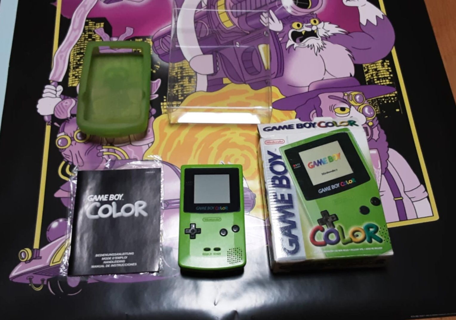 Nintendo Consoles: Game Boy Color Vert – Neuf (Voir description) à Courgenay par bat_dq9w