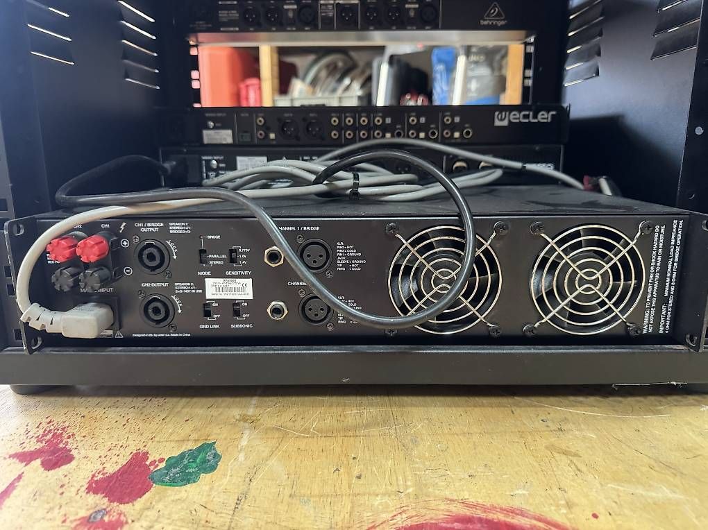 Amplificatori: Ecler verstärker 19"rack – Usato da Basel venduto da Rannakarbid 2