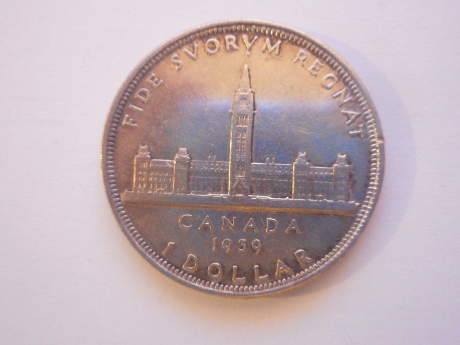 Alle Münzen: 1939   1 Dollar Canada  silber – Gebraucht aus Kriegstetten von pizlad2010 1