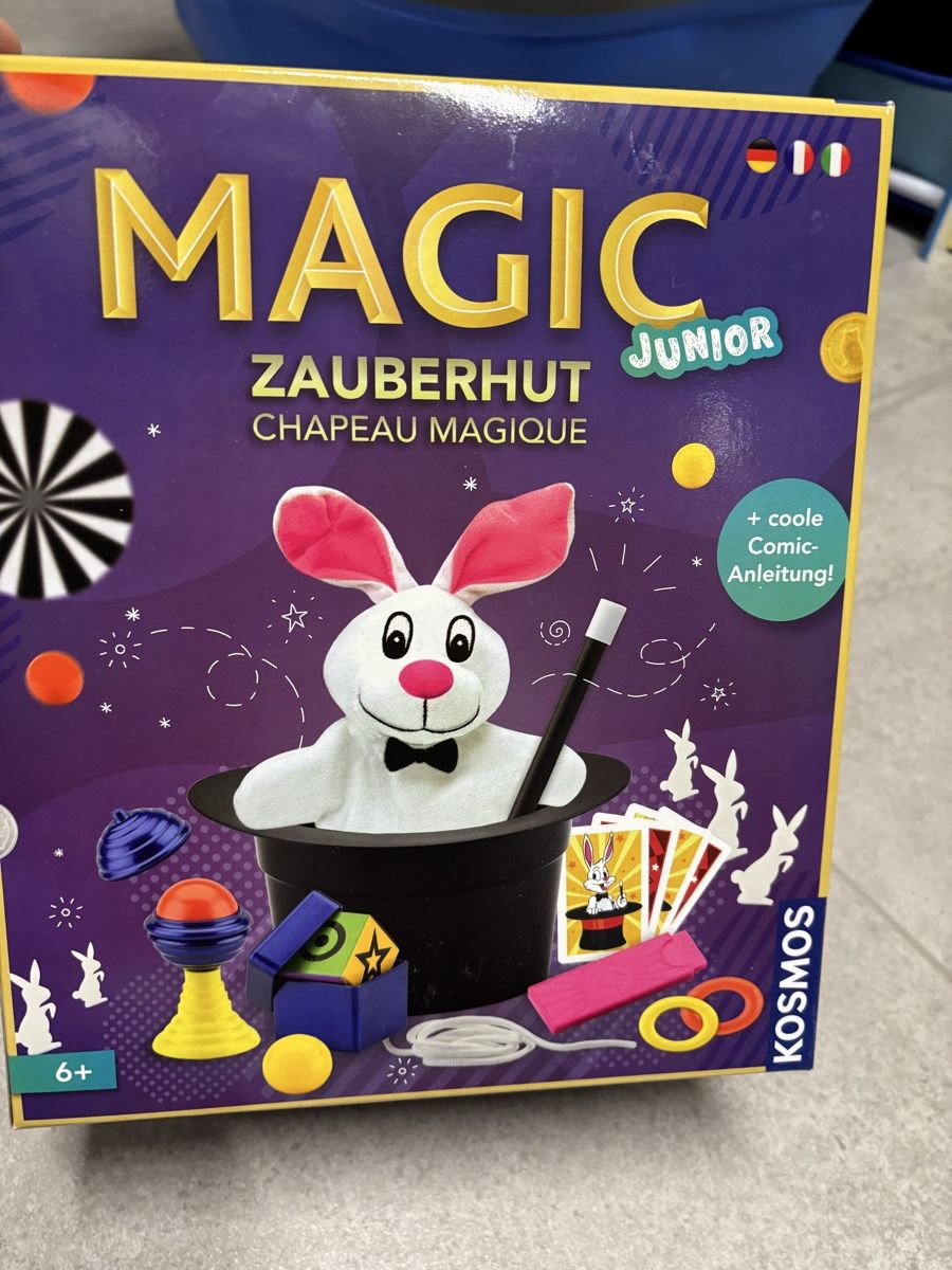 Giochi: Jeu Magic Junior magicien Zauberhut neu – Nuovo (secondo la descrizione) da Salvenach venduto da gwenwywar
