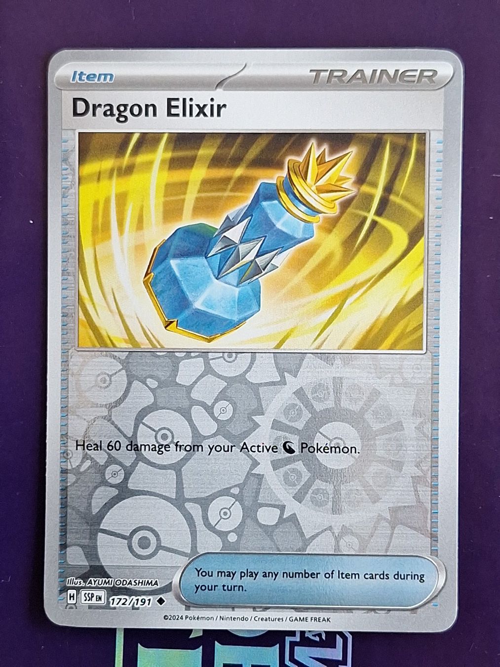 Pokémon Carte collezionabili: Dragon Elixir - Reverse Holo - Pokemon Surging Sparks – Usato da Altstätten SG venduto da GGsGameshop