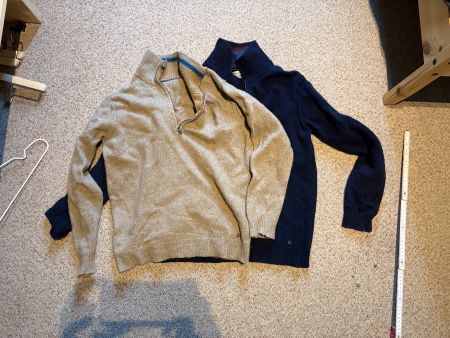 2x Woll Pullover