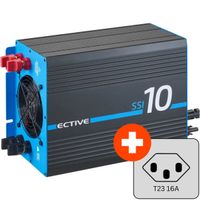 ECTIVE SSI 10 Wechselrichter 1000W 12V 4 in 1 (CH-Stecker)