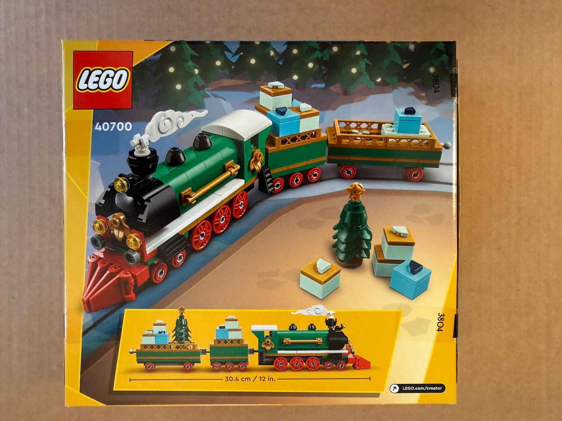 Lego Kit di costruzioni: Lego 40700 Kleiner Legozug – Nuovo e nell'imballaggio originale da Basel venduto da zekzek 1