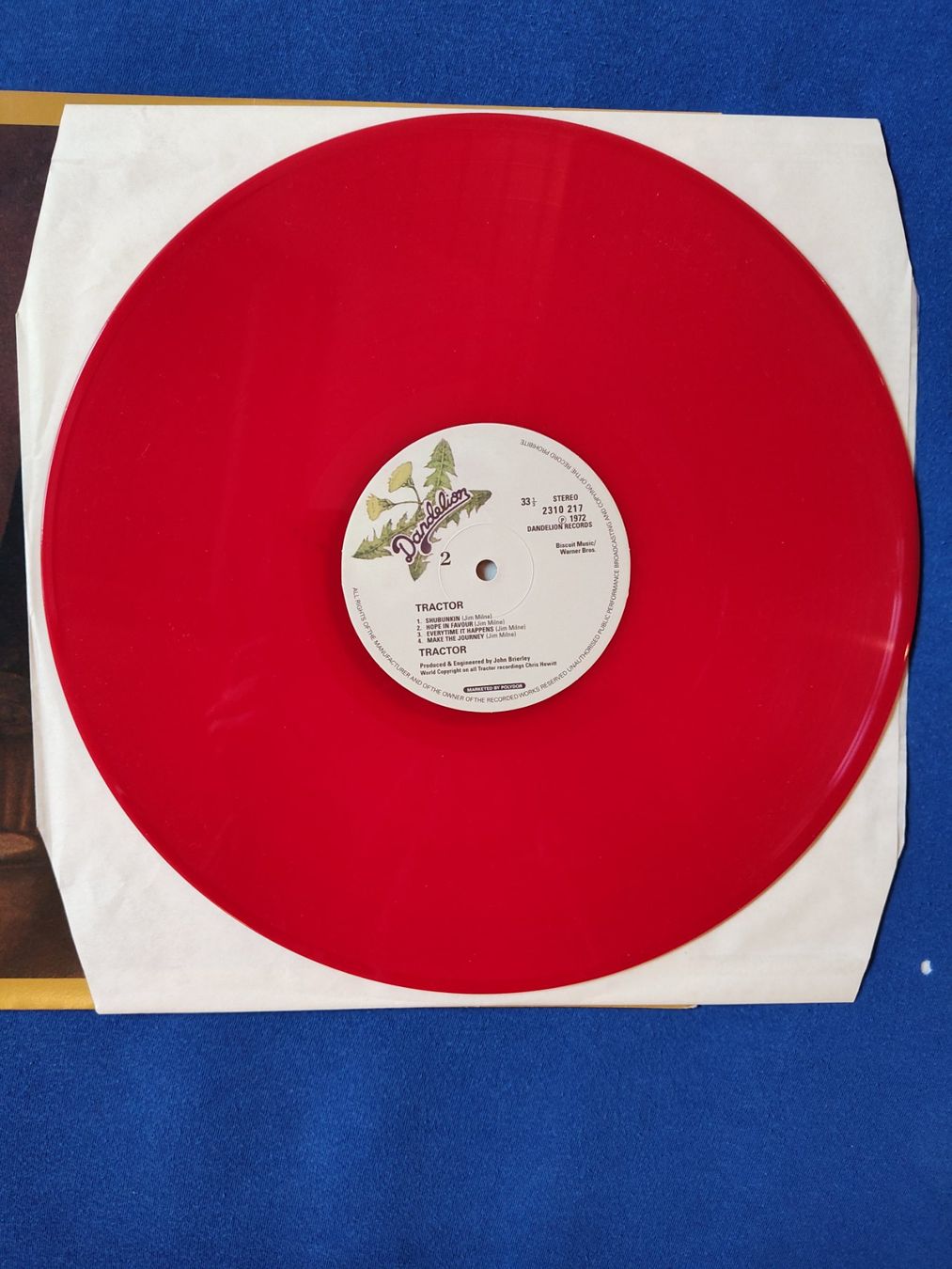 Schallplatten: LP TRACTOR - Same – Gebraucht aus Bettlach von galileo-records 3
