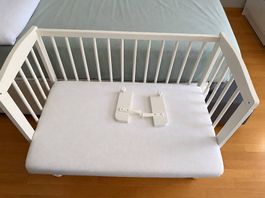 Baby Beistellbett inklusive Matratze Fabimax
